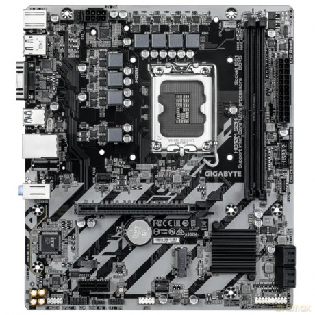 Płyta główna H810M S2H s1851 2DDR5 DP/HDMI/DSUB mATX