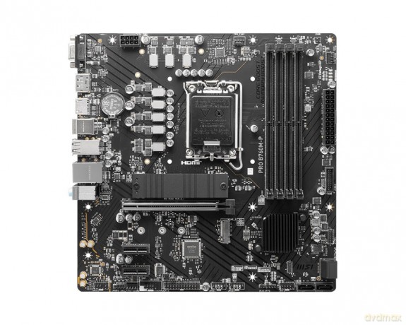 Płyta główna PRO B760M-P s1700 4DDR5 DP/HDMI 2M.2 mATX
