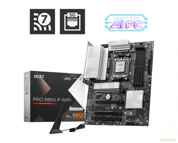 Płyta główna PRO B850-P WIFI AM5 4DD R5 ATX