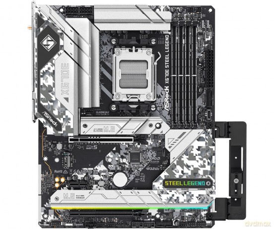 Płyta główna X670E STEEL LEGEND AM5 4DDR5 HDMI/DP M.2 EATX