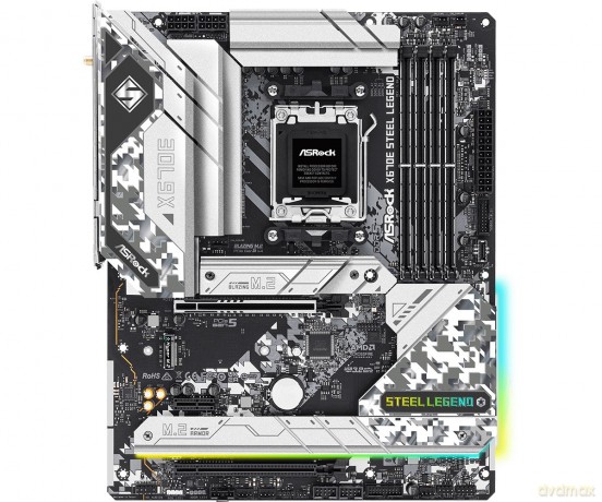 Płyta główna X670E STEEL LEGEND AM5 4DDR5 HDMI/DP M.2 EATX