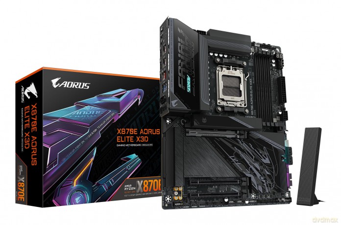 Płyta główna X870E AORUS ELITE X3D AM5 4DDR5 HDMI/USB-C ATX