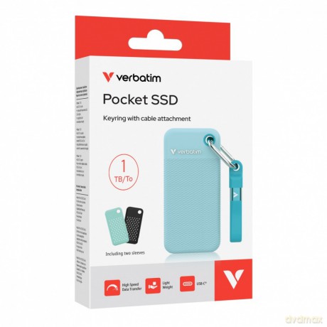 Pocket Dysk SSD 1TB M.2 1000MB/s USB-C 32324