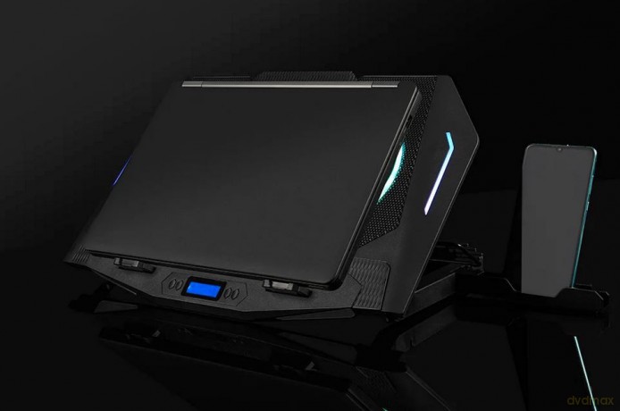 Podstawka chłodząca pod laptopa CF21 RGB SILENT FAN Czarna