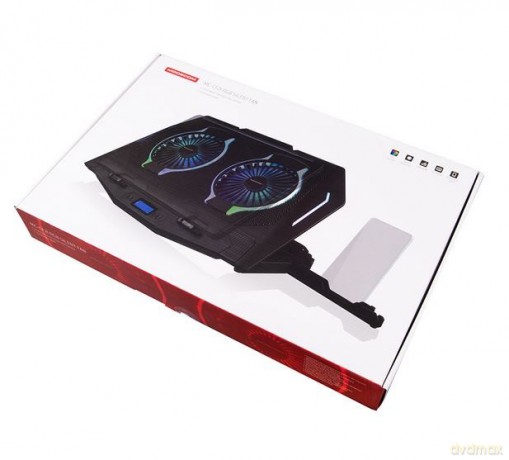Podstawka chłodząca pod laptopa CF21 RGB SILENT FAN Czarna