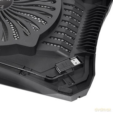 Podstawka chłodząca pod NB'ka - Massive V20 (10~17", 200mm Fan, LED)