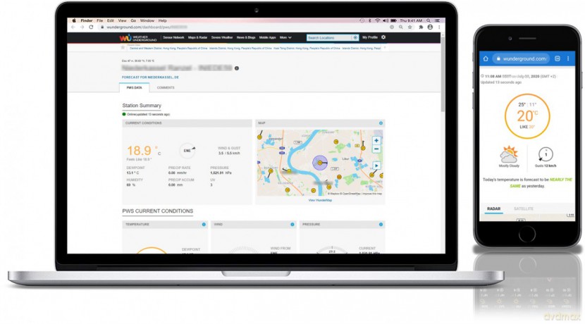 Pofesjonalna stacja pogody z Wifi SWS 9898 WiFI czujnik 5w1