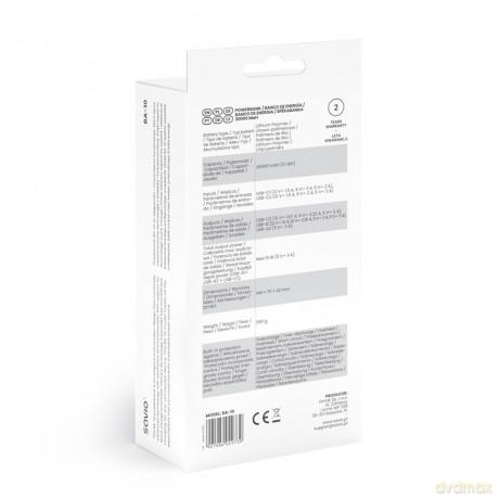 Power bank 30000 mAh, BA-10