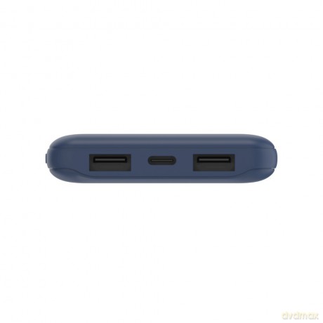 PowerBank 10 000mAh USB A i C 15W niebieski