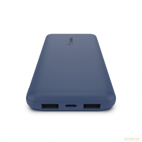 PowerBank 10 000mAh USB A i C 15W niebieski
