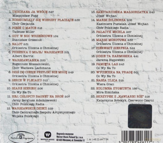 Powstanie warszawskie. Miasto '44 [CD] 