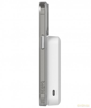 Powerbank ze standem 10000mAh Qi2 MagSafe Biały