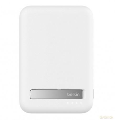 Powerbank ze standem 8000mAh Qi2 MagSafe Biały
