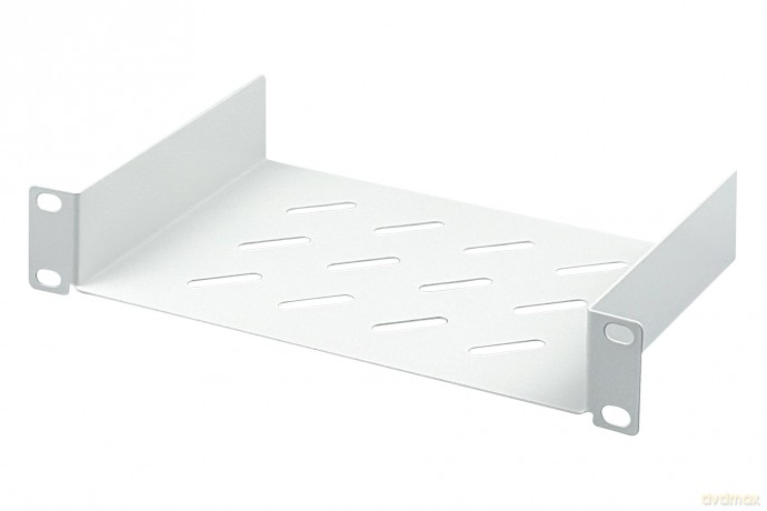 Półka 10 cali 1U 254 mm szara (RAL7035)