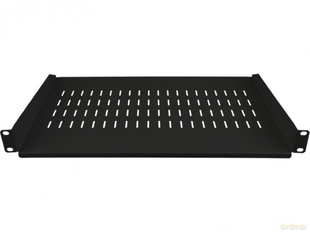 Półka stała 19 cali 1U głębokość 250mm Czarna