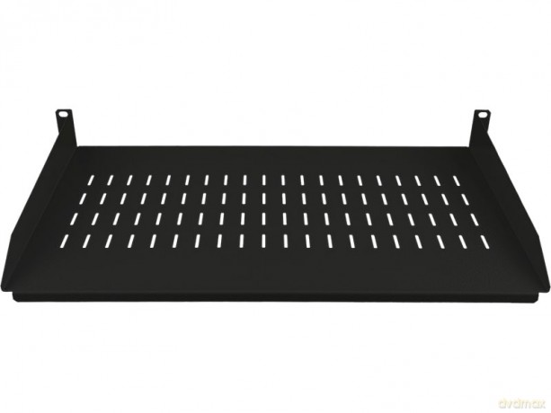 Półka stała 19 cali 1U głębokość 250mm Czarna