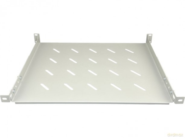 Półka stała 19 cali 1U głębokość 350mm Szara