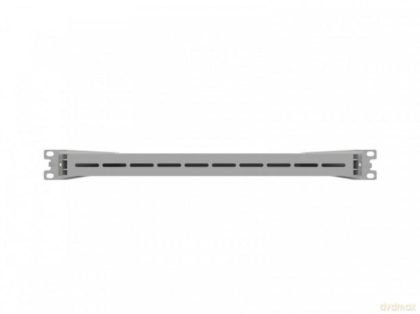 Półka wysuwana do szaf rack 19 cali 500mm szara