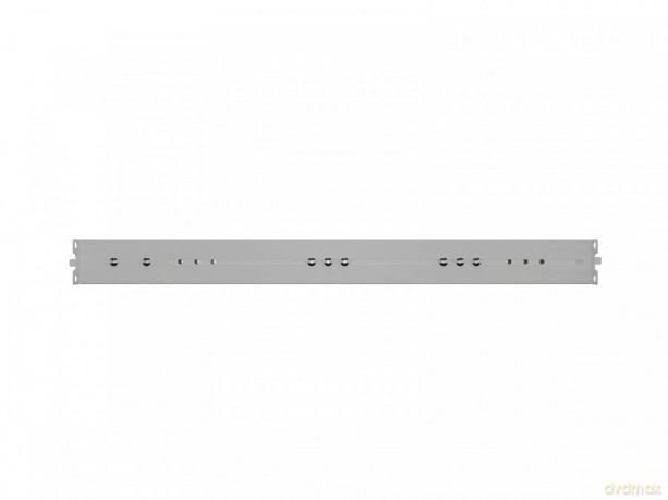 Półka wysuwana do szaf rack 19 cali 500mm szara