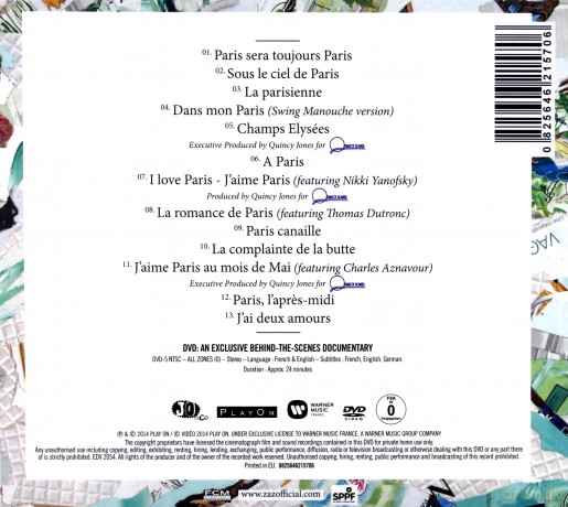 Zaz: Paris [CD]+[DVD]