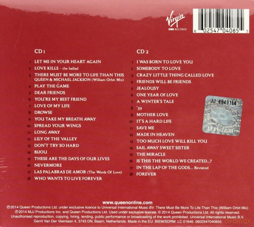 Queen: Queen Forever (Deluxe) (Limited Edition) [2CD]
