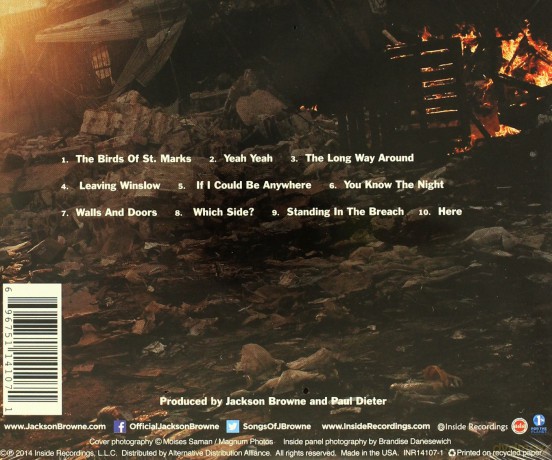 Jackson Browne: Standing In The Breach [CD]