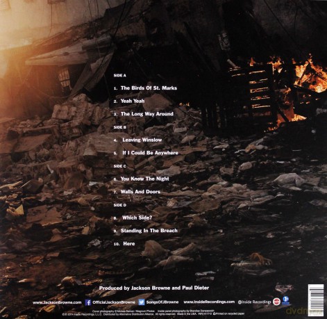 Jackson Browne: Standing In The Breach [Winyl]