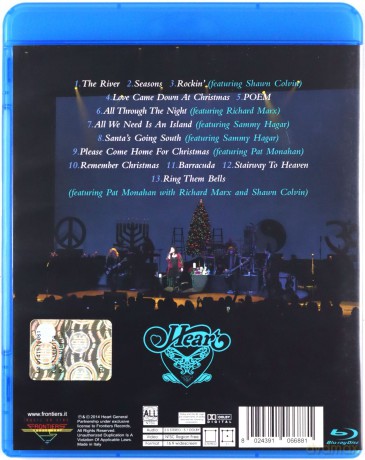 Heart: Heart & Friends - Home for the Holidays [Blu-Ray]