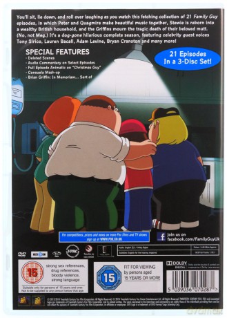 Family Guy Season 14 (Głowa Rodziny Sezon 14) [3xDVD]