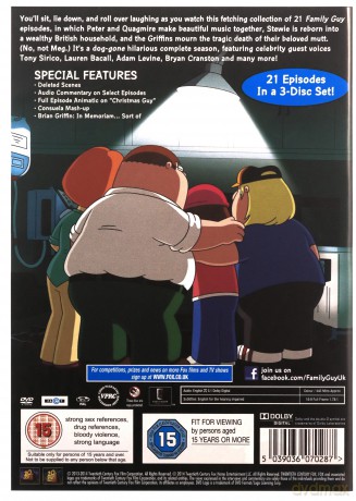 Family Guy Season 14 (Głowa Rodziny Sezon 14) [3xDVD]