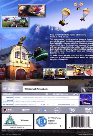 Planes 2: Fire and Rescue (Samoloty 2) [DVD]