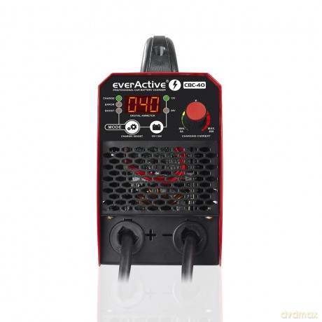 Prostownik samochodowy do akumulatora 12V/24V z rozruchem CBC40
