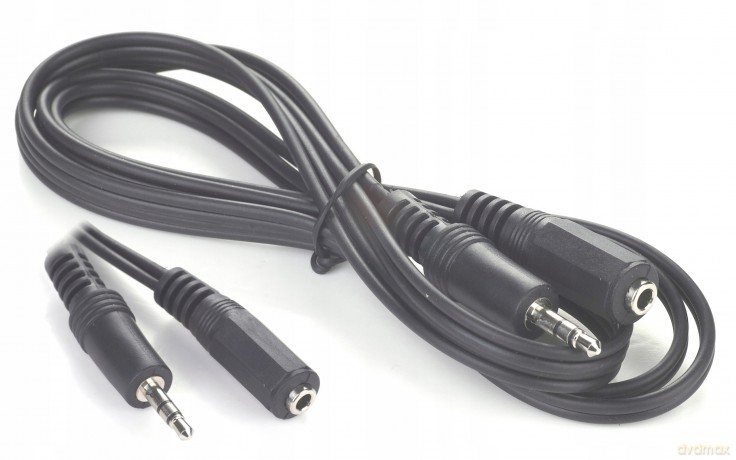 Przedłużacz Minijack M/F 2M stereo