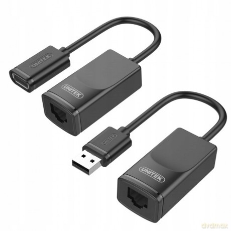 Przedłużacz USB po skrętce 60m, Y-UE01001