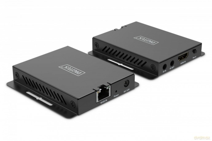 Przedłużacz/Extender HDMI 4K120Hz 40m po skrętce HDCP 2.3 IR EDID (zestaw)