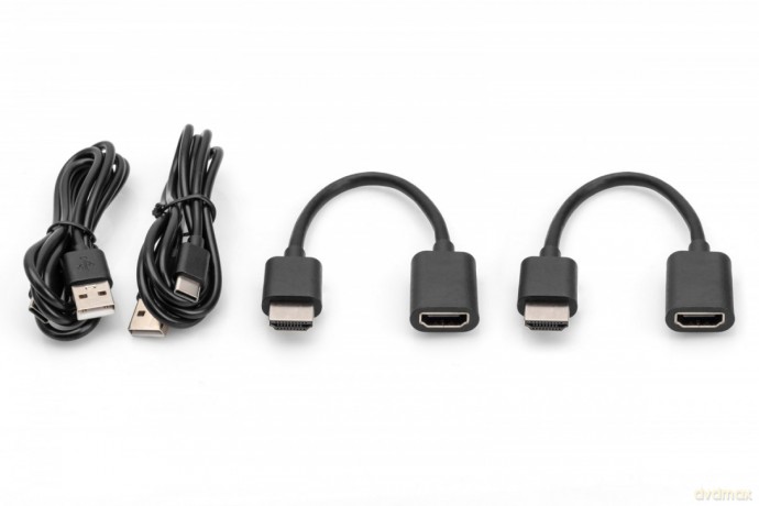 Przedłużacz/Extender HDMI bezprzewodowy 30m UHD 4K30Hz audio (zestaw)