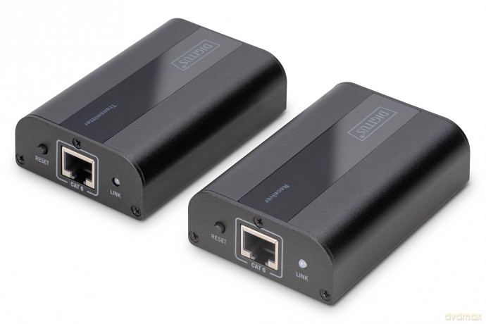 Przedłużacz/Extender HDMI do 30m/60m po skrętce Cat.6/7, 4K2K 60Hz UHD, HDCP 2.2, IR, audio (zestaw)