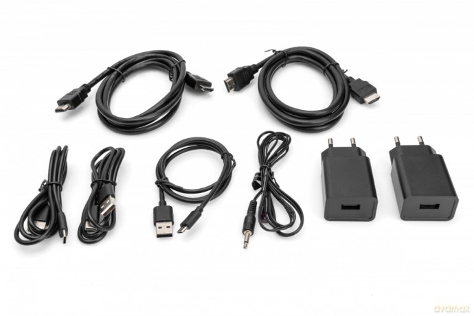Przedłużacz/Extender KVM HDMI+USB bezprzewodowy 150m UHD 4K60Hz (zestaw)