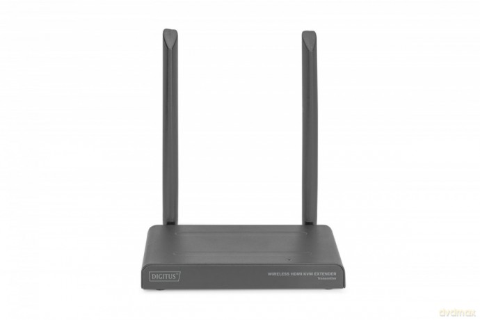 Przedłużacz/Extender KVM HDMI+USB bezprzewodowy 200m 1080p FHD 60Hz (zestaw)
