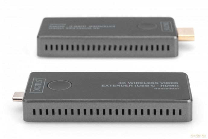 Przedłużacz/Extender USB-C - HDMI bezprzewodowy 30m UHD 4K30Hz audio (zestaw)