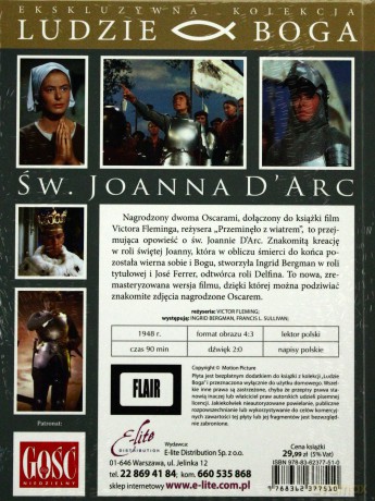 Św. Joanna d'Arc (Ludzie Boga) (booklet) [DVD]
