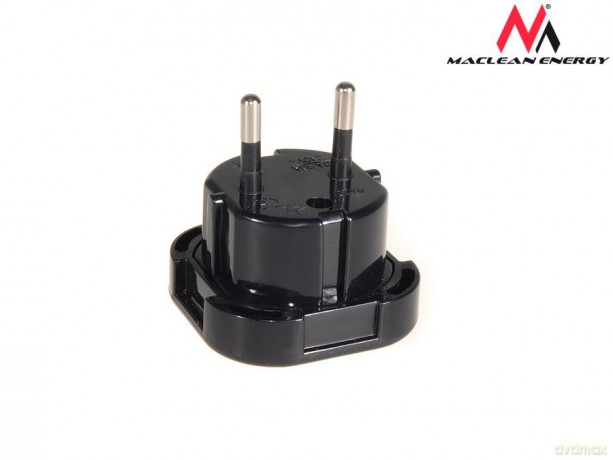 Przejściówka adapter EU na UK MCE72 Czarna