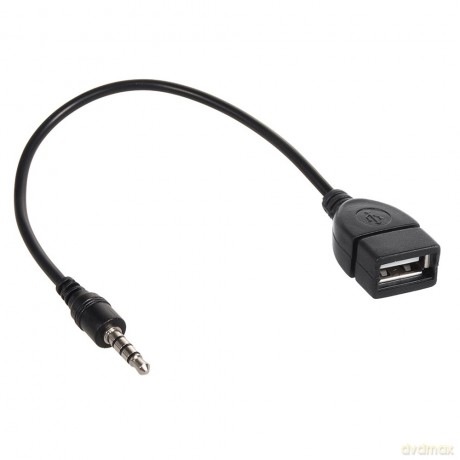Przejściówka wtyk jack gniazdo USB OTG MCTV-693
