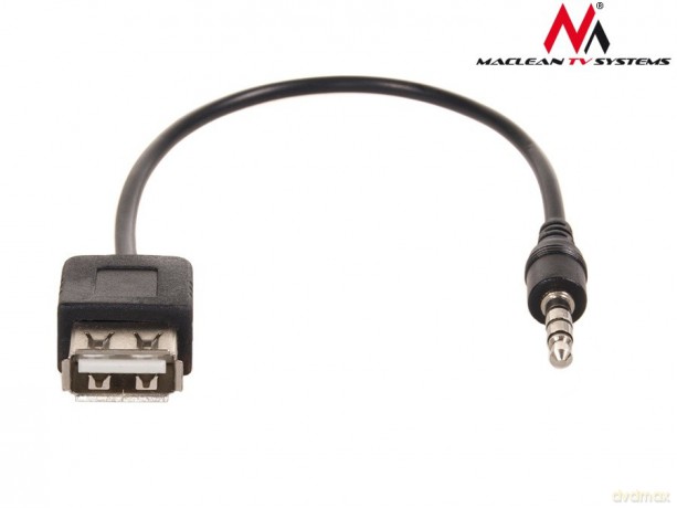 Przejściówka wtyk jack gniazdo USB OTG MCTV-693