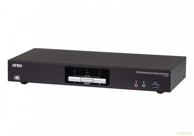 Przełącznik 2-portowy KVMP USB 3.0 DisplayPort 4K Dual Display