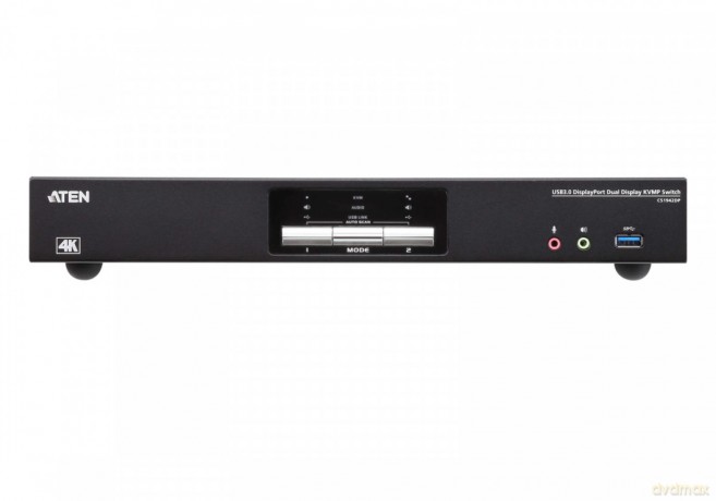 Przełącznik 2-portowy KVMP USB 3.0 DisplayPort 4K Dual Display