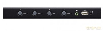Przełącznik 4 portowy USB KM Switch CS724KM-AT