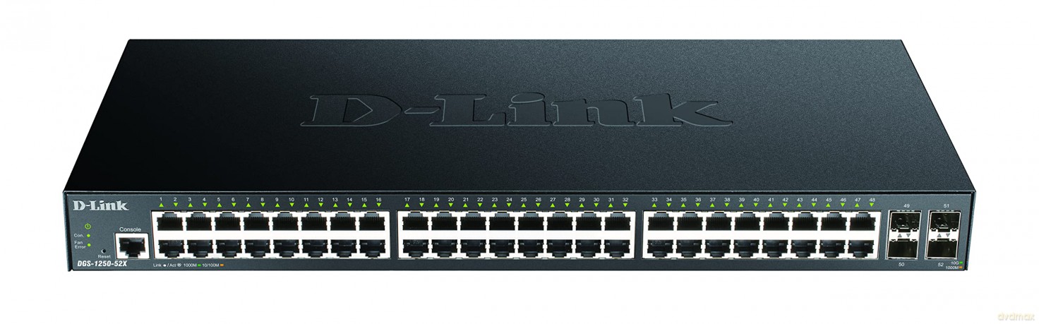 Przełącznik DGS-1250-52X Switch 48GE 4SFP+