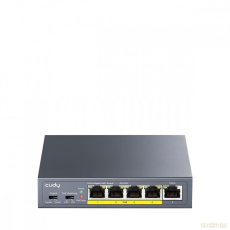 Przełącznik GS105P 5-Port Gigabit PoE+ Switch 36W