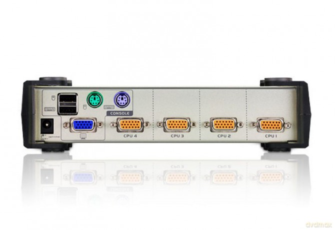 Przełącznik Kvm 4 Porty Usb Vga Cs84u